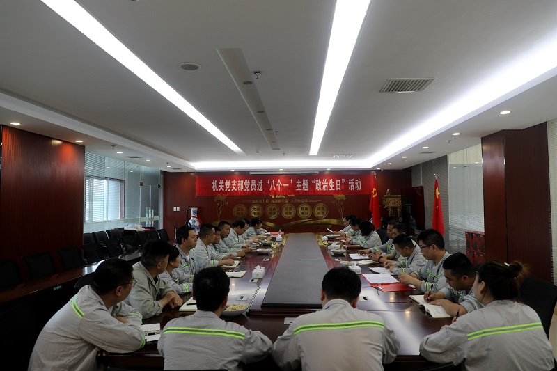 學習黨史憶初心，政治生日強黨性——富平公司機關黨支部開展主題黨日活動