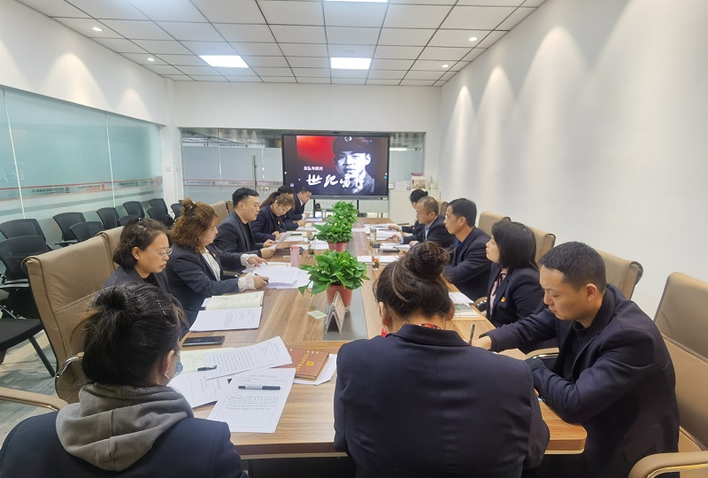 物貿(mào)公司第二黨支部組織開展“傳承雷鋒精神，弘揚時代新風(fēng)”主題黨日活動