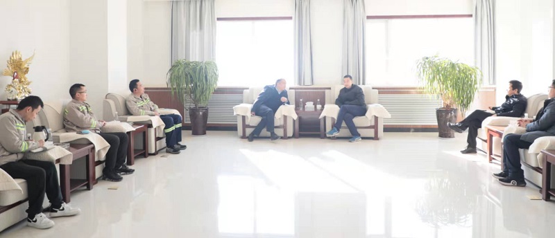 富平縣委常委、紀(jì)委書記雷丁林到富平公司督導(dǎo)檢查疫情工作