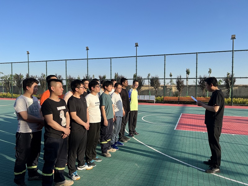 富平公司：迎“五四”籃球賽，展現(xiàn)青春風(fēng)采