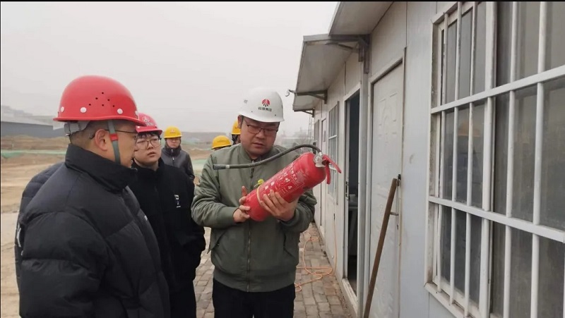韓城昇隆公司：聚力項目建設 全力以赴提質效