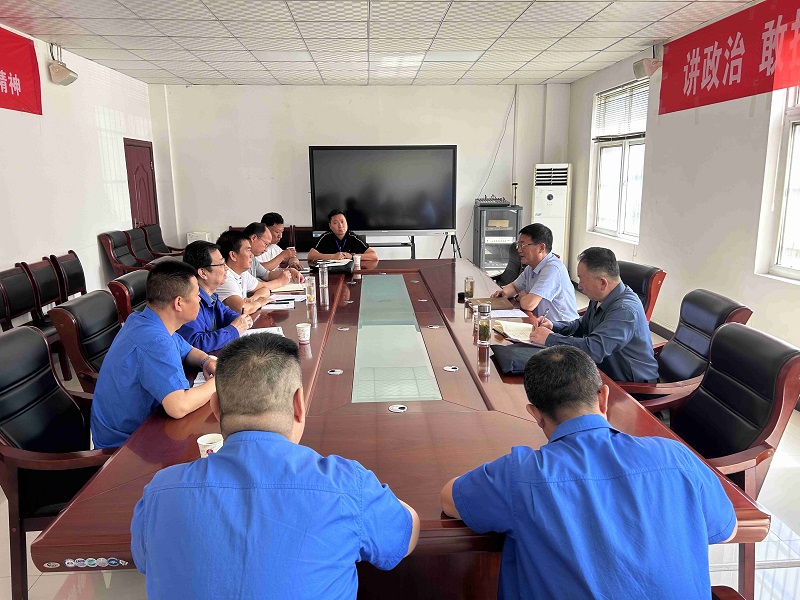 漢中市人大常委會(huì)黨組成員、副主任馮永清到賽柯瑞思公司考察調(diào)研