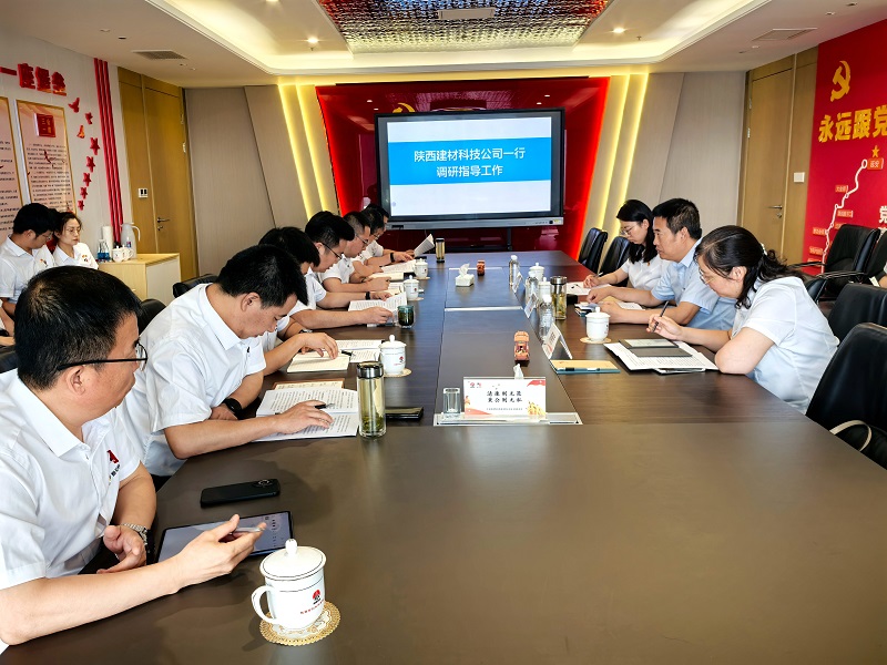 周紅一行到智引公司調(diào)研指導工作
