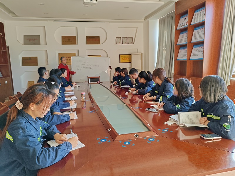 富平公司組織開(kāi)展質(zhì)量檢驗(yàn)人員上崗資質(zhì)培訓(xùn)