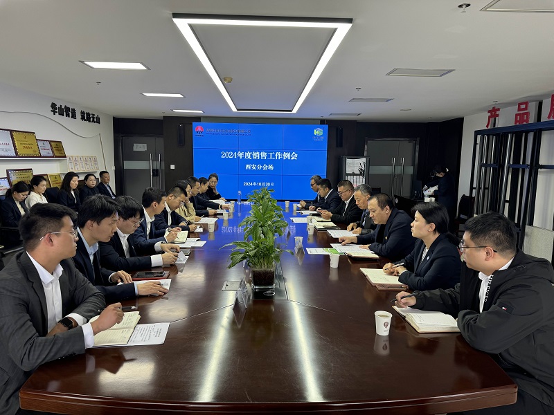陜西建材科技公司召開(kāi)2024年度銷(xiāo)售工作例會(huì)