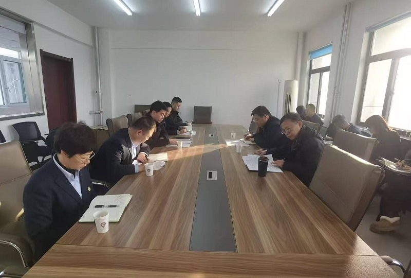 郭正亮一行到物貿(mào)公司調(diào)研指導(dǎo)工作