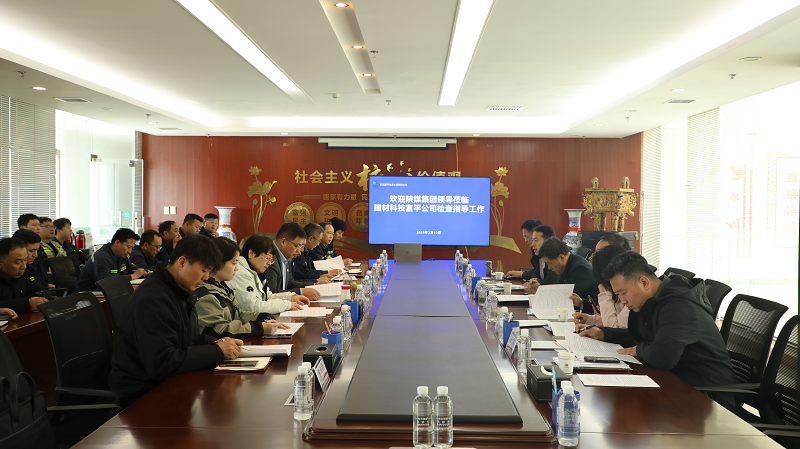 陜煤集團安全環(huán)保監(jiān)察部經(jīng)理王西才一行到富平公司開展環(huán)保專項檢查
