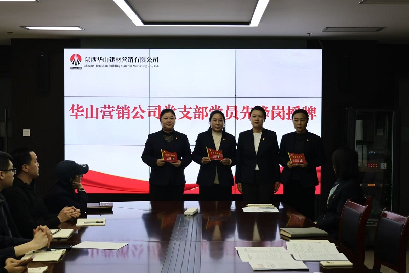 華山營(yíng)銷公司黨支部開(kāi)展“亮黨員身份 展先鋒形象”主題黨日活動(dòng)