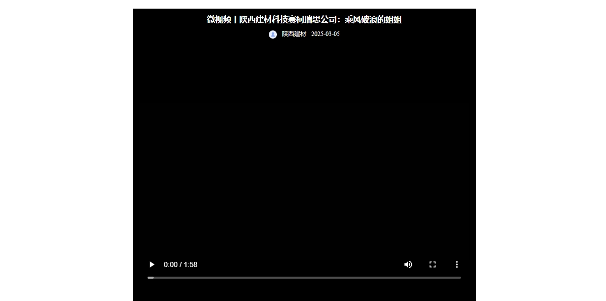 奮進(jìn)陜煤 | 陜西建材科技賽柯瑞思公司：乘風(fēng)破浪的姐姐